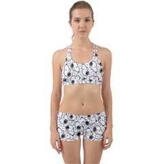 Dog Pattern Back Web Gym Set by Salman4z