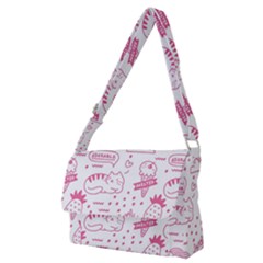 Cute-girly-seamless-pattern Full Print Messenger Bag (m) by Salman4z