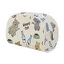 Happy-cats-pattern-background Make Up Case (Small) View2