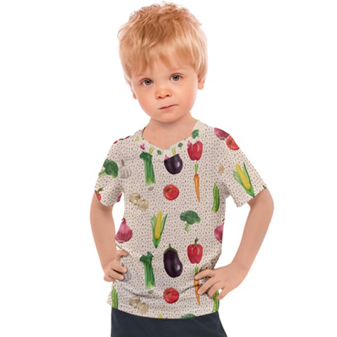 Vegetables Kids  Sports Tee by SychEva