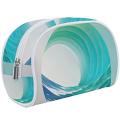 Tsunami Tidal Wave Wave Minimalist Ocean Sea Make Up Case (large) by Ravend