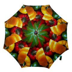 Colorful Capsicum Hook Handle Umbrellas (medium) by Sparkle