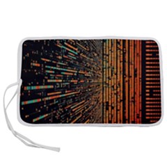 Data Abstract Abstract Background Background Pen Storage Case (s) by Ravend