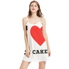 I Love Hot Cakes Summer Frill Dress by ilovewhateva