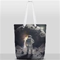 Astronaut Space Walk Full Print Rope Handle Tote (Small) View1