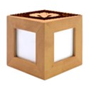 Rocket-with-science-related-icons-image Wood Photo Frame Cube View1