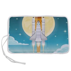 Space-exploration-illustration Pen Storage Case (s) by Salman4z
