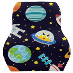 Space-seamless-pattern   - Car Seat Back Cushion  by Salman4z