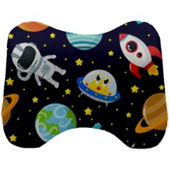 Space-seamless-pattern   - Head Support Cushion by Salman4z