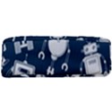 White-robot-blue-seamless-pattern Full Print Rope Handle Tote (Large) View3