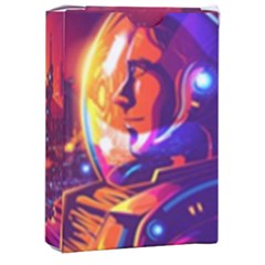 Far-future-human-colonization Playing Cards Single Design (rectangle) With Custom Box by Salman4z