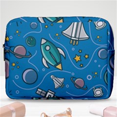 About-space-seamless-pattern Make Up Pouch (large) by Salman4z