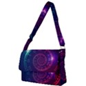 Time-machine Full Print Messenger Bag (L) View1