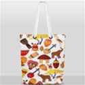 Africa-jungle-ethnic-tribe-travel-seamless-pattern-vector-illustration Full Print Rope Handle Tote (Small) View2
