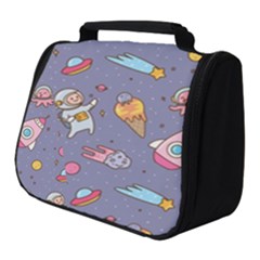 Outer-space-seamless-background Full Print Travel Pouch (small) by Salman4z
