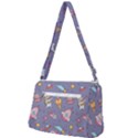 Outer-space-seamless-background Front Pocket Crossbody Bag View2