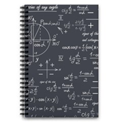 Mathematical-seamless-pattern-with-geometric-shapes-formulas 5 5  X 8 5  Notebook by Salman4z