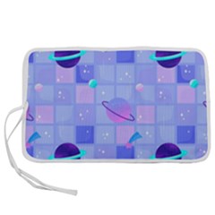 Seamless-pattern-pastel-galaxy-future Pen Storage Case (s) by Salman4z