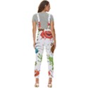 Dangerous-streptococcus-lactobacillus-staphylococcus-others-microbes-cartoon-style-vector-seamless Women s Pinafore Overalls Jumpsuit View4