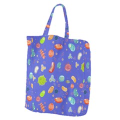 Virus-seamless-pattern Giant Grocery Tote by Salman4z