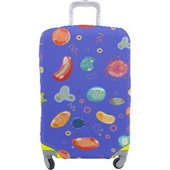 Virus-seamless-pattern Luggage Cover (large) by Salman4z
