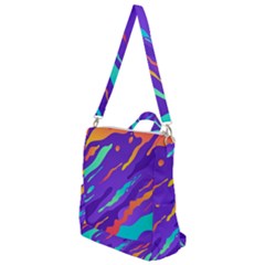 Multicolored-abstract-background Crossbody Backpack by Salman4z