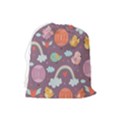 Cute-seamless-pattern-with-doodle-birds-balloons Drawstring Pouch (Large) View2