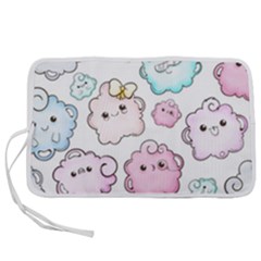 Cute-doodle-cartoon-seamless-pattern Pen Storage Case (s) by Salman4z