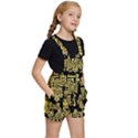 American-golden-ancient-totems Kids  Short Overalls View3