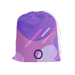 Colorful-abstract-wallpaper-theme Drawstring Pouch (xl) by Salman4z