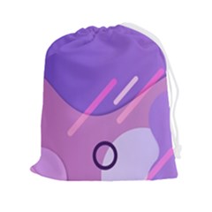 Colorful-abstract-wallpaper-theme Drawstring Pouch (2xl) by Salman4z