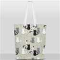 Cute-cat-seamless-pattern Full Print Rope Handle Tote (Small) View2