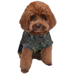 Camouflage-splatters-background Dog T-shirt by Salman4z