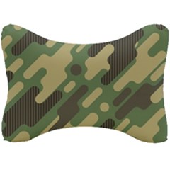 Camouflage-pattern-background Seat Head Rest Cushion by Salman4z