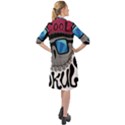 Cool Skull Long Sleeve Mini Shirt Dress View2