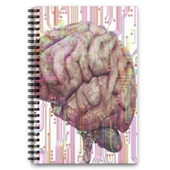 Brain Think Neurons Circuit 5 5  X 8 5  Notebook by pakminggu