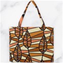 Autumn Leaf Mosaic Seamless Mini Tote Bag View1