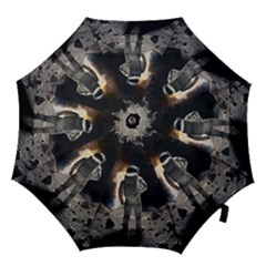 Astronaut Space Walk Hook Handle Umbrellas (large) by danenraven