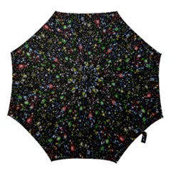 Illustration Universe Star Planet Hook Handle Umbrellas (large) by danenraven