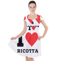I Love Ricotta Cap Sleeve Midi Dress by ilovewhateva