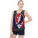 Grateful Dead Pattern Bubble Hem Chiffon Tank Top View1