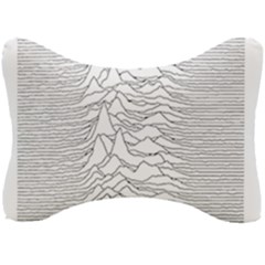 Joy Division Unknown Pleasures Post Punk Seat Head Rest Cushion by Mog4mog4