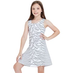 Joy Division Unknown Pleasures Post Punk Kids  Lightweight Sleeveless Dress by Mog4mog4