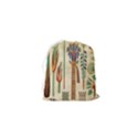 Egyptian Paper Papyrus Hieroglyphs Drawstring Pouch (XS) View2