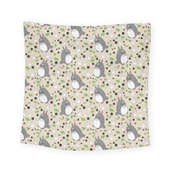 Pattern My Neighbor Totoro Square Tapestry (small) by Mog4mog4