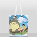My Neighbor Totoro Totoro Full Print Rope Handle Tote (Small) View2