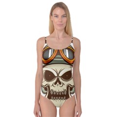 Motorcycle Helmet Skull Clip Art Cranial Skeleton Camisole Leotard  by Mog4mog4