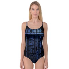 Doctor Who Tardis Camisole Leotard  by Mog4mog4