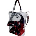 Yin And Yang Chinese Dragon Shoulder Tote Bag View1