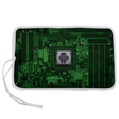Technology Computer Chip Electronics Industry Circuit Board Pen Storage Case (s) by Bakwanart